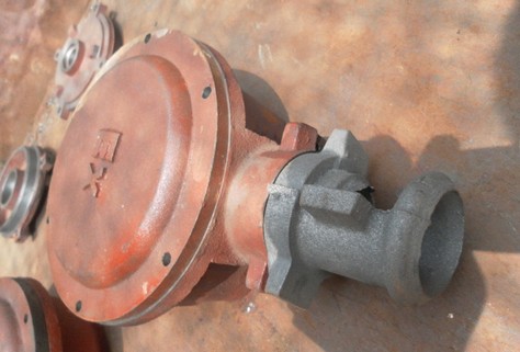 南洋防爆電機有限公司生產(chǎn)的防爆電機接線盒實物圖